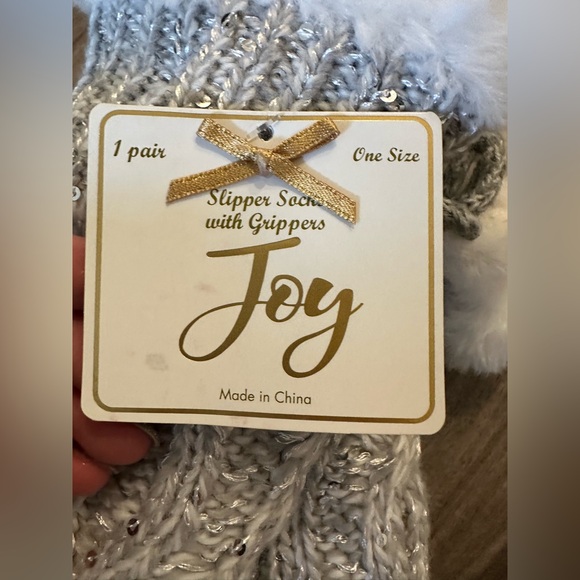 Slipper socks with grippers - Picture 3 of 4